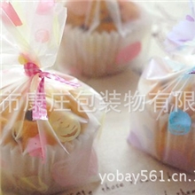 韩版Zakka可爱彩色圈圈磨砂质感食品袋礼品袋饼干袋厂家直销