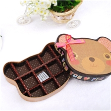 女小熊巧克力盒高档巧克力盒巧克力盒子巧克力盒现货