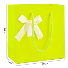 绿色礼袋手提礼品袋纸袋中号包装袋手提袋批发定做