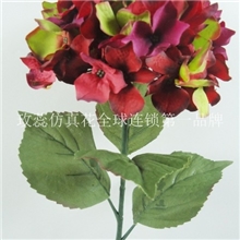 单支欧式绣球欧式花高档仿真绣球花圆球花仿真花批发直销厂家