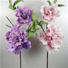 厂家直销高档手感欧式仿真花牡丹大花仿真花批发厂家1165A