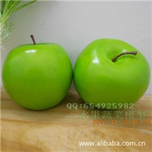 仿真轻装青苹果红苹果模型仿真雪梨香蕉幼教道具教学用品