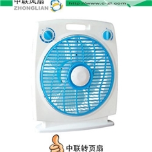 中联250转页扇，方形。白色蓝色、台式电风扇，特价
