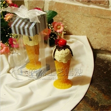 高蛋糕冰淇淋蜡烛个性仿真生日蜡烛一皓然工艺蜡烛厂家批发