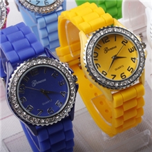 新款Ebay热卖爆款手表石英表geneva手表日内瓦手表数字面