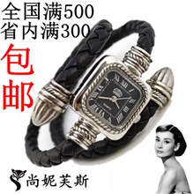 复古韩版罗马蛇盘手镯表时尚时装女表女士礼品指针名牌手表批发