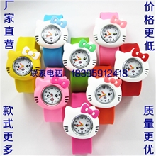 拍拍表滴胶环保儿童表男孩女孩hollekitiy猫给孩子最好的礼物