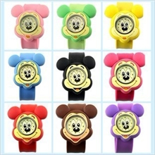 儿童表米妮米奇迪士尼系列颜色齐全拍拍表滴胶环保硅胶