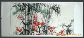 国画竹子墨竹雪竹岁寒三友图工笔写意松竹梅