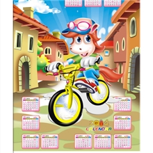供应单张立体凹凸画年历挂历【款式新颖价格合理】