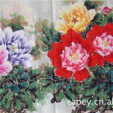 高质量纯手绘国画花鸟国画牡丹国画风景国画