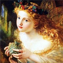 高质量纯手绘人物油画低价格