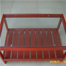 实木钢化玻璃茶几强化玻璃茶几红色茶几美观耐用木茶几