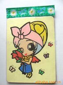 小额批发儿童沙画砂画彩砂总货款1000元起批支持混批