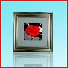 银色加厚加宽相架混批塑料工艺品画框定制创意发泡线条相框订做