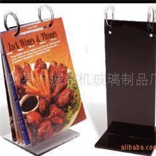 厂家批发亚克力翻页台卡台签亚克力餐牌台卡相框架