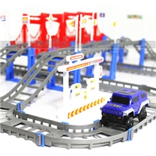 批发电动玩具托马斯轨道车拼装模型玩具diy儿童智力玩具6306