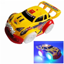 1个起批车模型玩具小额批发100元起电动万向明轮彩光音乐赛车016