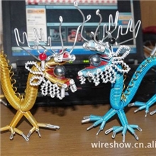 吉林长白山/创意手工艺品铁丝龙模型旅游纪念品特色产品