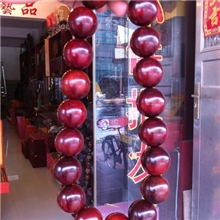 红木实木老挝红酸枝手串手链佛珠念珠30mm*19颗厂家批发车挂件