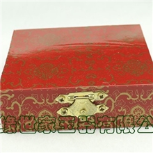 御缘世家红色祥云花纹手镯手链盒玉器首饰盒饰品包装盒