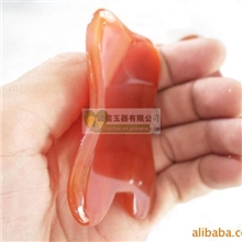 玛瑙按摩器玛瑙刮痧板美容好帮手按摩器刮痧板