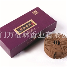 供应厦门万福林天然香妙好珍香系列祥瑞龙涎沉香2H盘香XL3002佛香