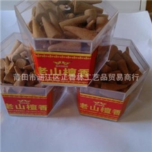 厂家供应罐装【老山檀香】粒粒3公分锥香檀香批发味道纯正