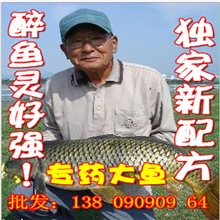 特供秘方醉鱼灵醉鱼王诱鱼药麻醉药鱼捕鱼药10元/50克一包