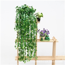 仿真花假绢花装饰花爬山虎枫叶常青藤壁挂绿植藤蔓塑料绿萝挂壁