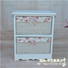 厂家批发白色田园储物柜实木品质保证来样定做