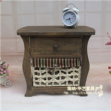 实木现代简约风格床头柜简单大方可搭配多种款式床厂家直销