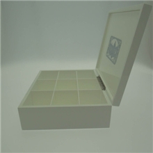 供应定做高档皮革手表盒，开窗式9格