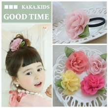 G00D儿童发夹2013年春季爆款非选不可透视雪纺发夹浅粉