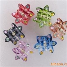 A078小抓夹,顶夹,树脂饰品,库存精品,水钻
