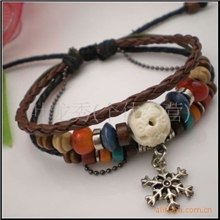 批发供应牛皮手牛骨手链民族风饰品手链旅游区特色小商品厂家直销