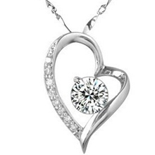 高档饰品礼品定制批发高贵气质女生饰品项链-心扉之吻1004-（多色