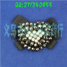 义乌厂家直销外贸镶钻胸花胸针黑色衣饰胸针时尚胸针胸花批发