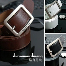 批发2012新款时尚C--K牛仔绝配皮带专柜腰带时尚气质针口皮带