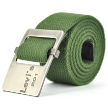热销款501男士帆布腰带时尚休闲百搭男式女式皮带批发可混批
