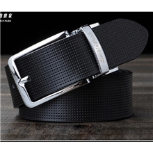 淘宝第一爆款针扣腰带真皮皮带双面可用韩版针扣男士皮带现货