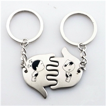 200元饰品混批韩版饰品情侣钥匙扣【100%质量保证D51十指紧扣