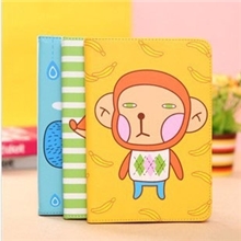 苹果ipad234mini卡通动画罗马尼皮套双折叠休眠带支架保护壳特价