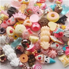 树脂配件配饰手机美容DIY日系仿真奶油甜点福袋卡通系列