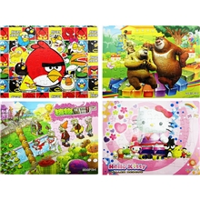 40片大号纸质喜羊羊拼图拼板儿童益智玩具小学生礼物疯狂抢购