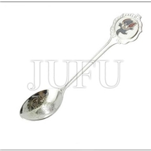 厂家直销高档质感不锈钢咖啡勺勺子礼品滴胶LOGO精美工艺小勺