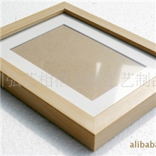 原木色白木相框、台式实木相框、纯天然原色环保木质的相框