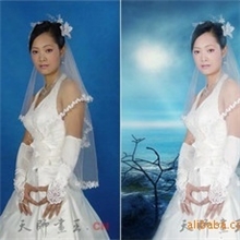 摄影摄像服务产品摄影服务婚纱换背景婚纱后期