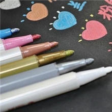 韩国文具DIY手工相册必备影集油漆笔金属笔无味无毒sta正品