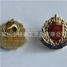 厂家生产金属徽章制作时尚特征性创意勋章徽章